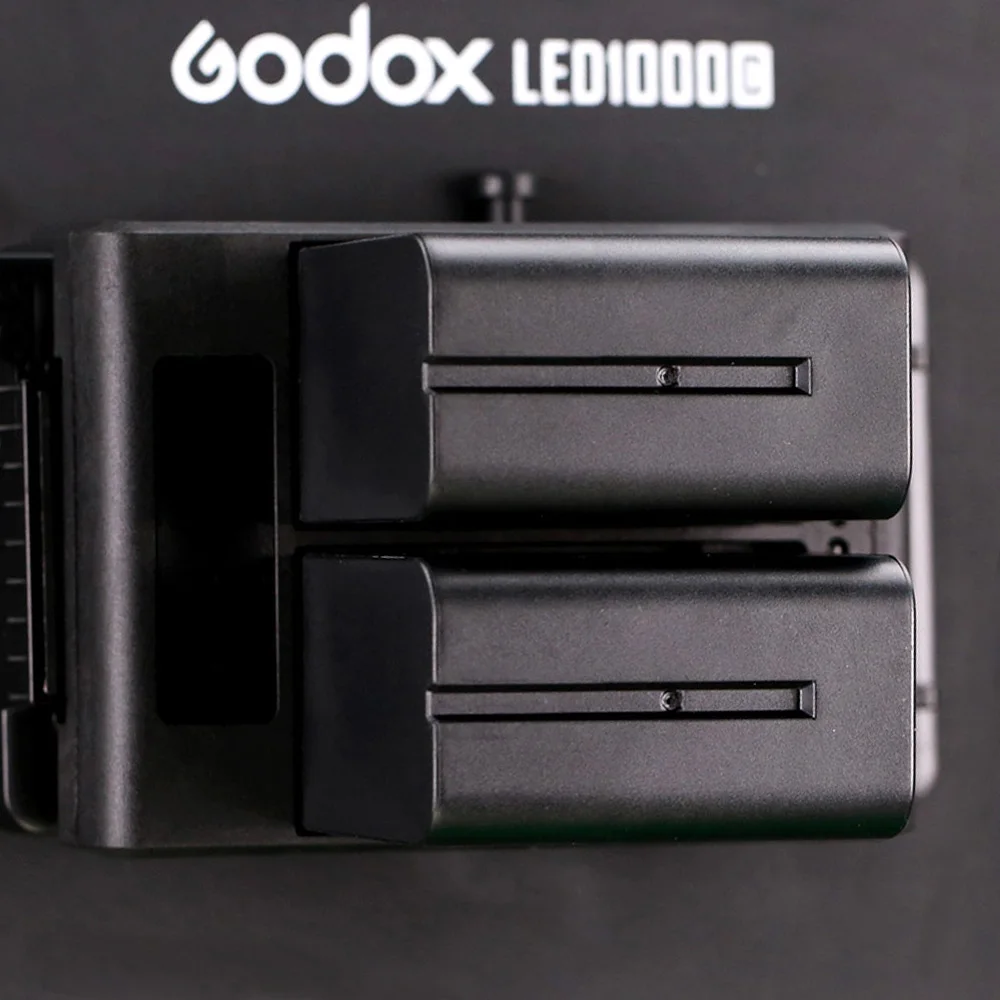 Godox 1000C светодиодный панельный светильник светодиодный 1000C 3300-5600K двухцветный видео светильник ing+ кабель питания+ беспроводной пульт дистанционного управления