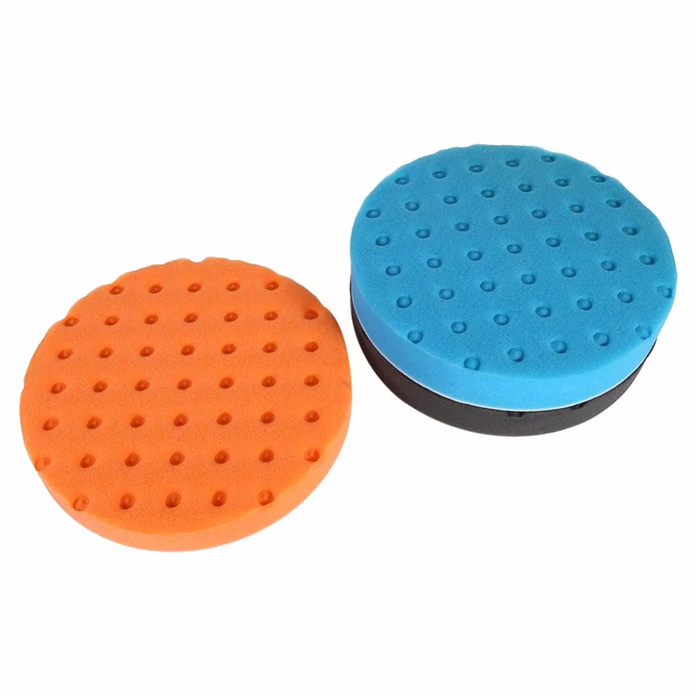 3pcs 7 inch Smart Washing Polishing Sponge Buffer Pad 180mm Set for Car