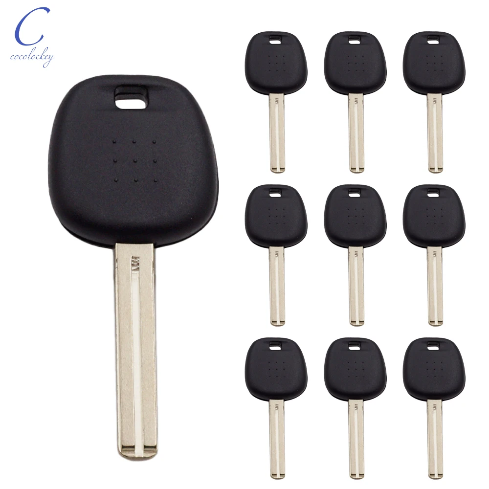 Cocolockey Автомобильный Транспондер Chip Key Shell Toy40 подходит для Lexus Toyota транспондер Uncut