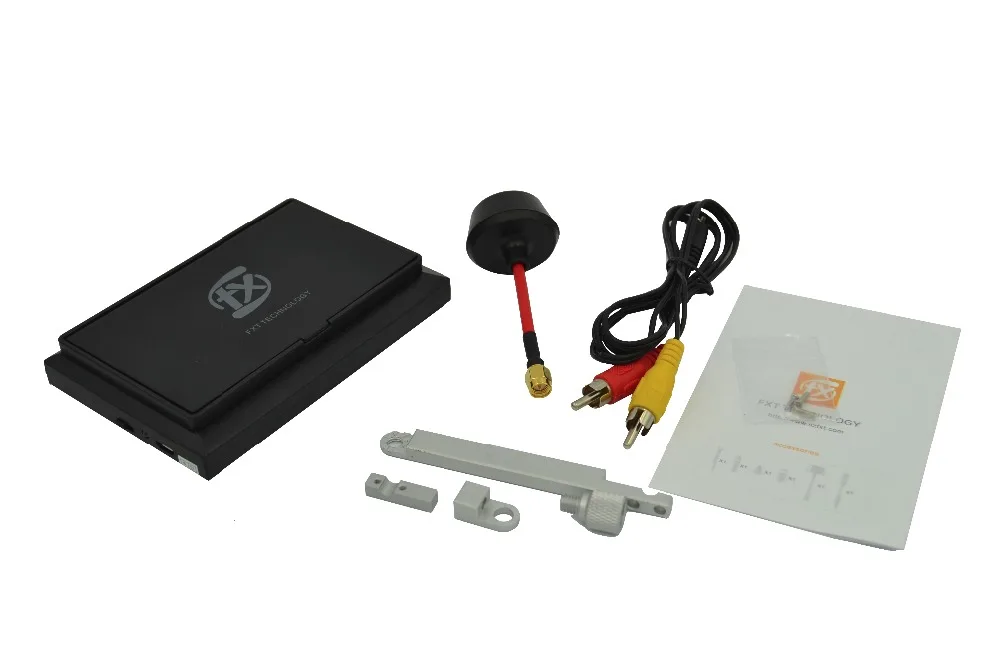 

Fpv Fxt Tm Monitor 4.3 Inch Hd Lcd Built-in Li Ion H Battery Wireless Diversity Receiver For Quadcopter Airplanes Rc