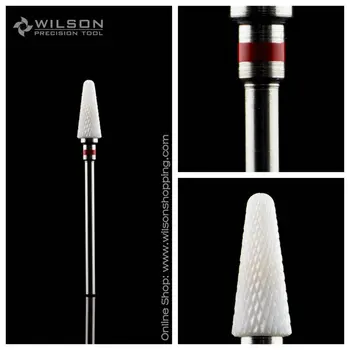

Conical-Extra Fine-White Ceramic(6400702) - WILSON Ceramic Nail Drill Bit & Zirconia Ceramic Dental Burs
