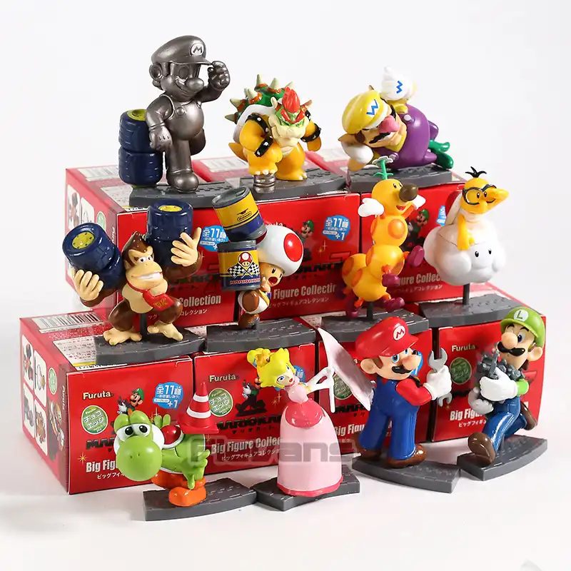 mario kart mini figures