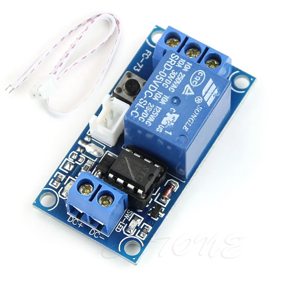 

2016 1pc 1 Channel 5V Latching Relay Module with Touch Bistable Switch MCU Control