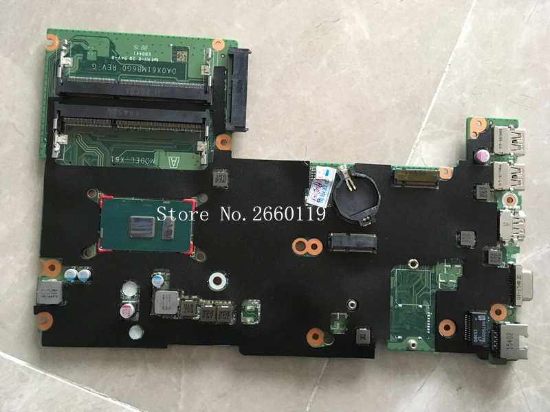 

Laptop motherboard for 430 G3 440 G3 DA0X61MB6G0 830937-601 830937-001 501 i5-6200U,Fully tested