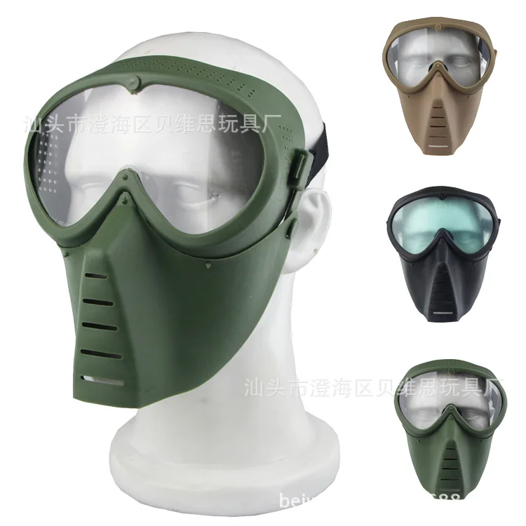 CS field protective Outdoor predator paintball mask equipment lens Full
