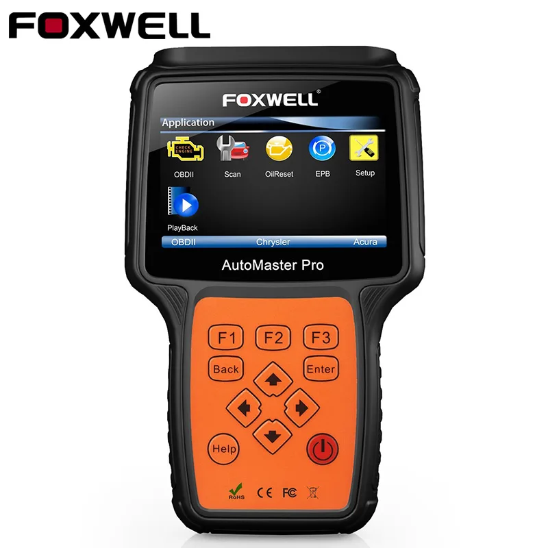 Foxwell NT624 Pro OBD2 Auto Scanner Transmission ABS Airbag SRS Engine
