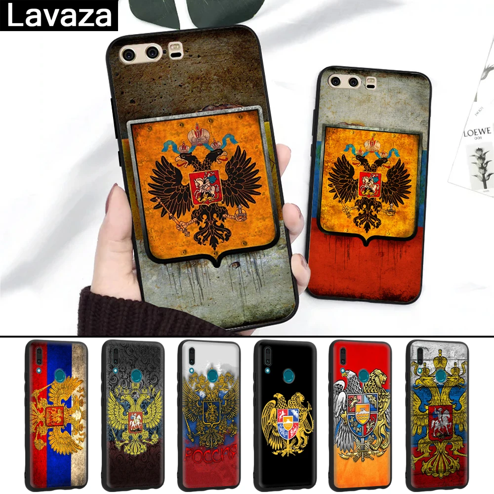 

Lavaza Armenia Albania Russia flag Silicone Case for Huawei P8 Lite 2015 2017 P9 2016 Mini P10 P20 Pro P Smart 2019