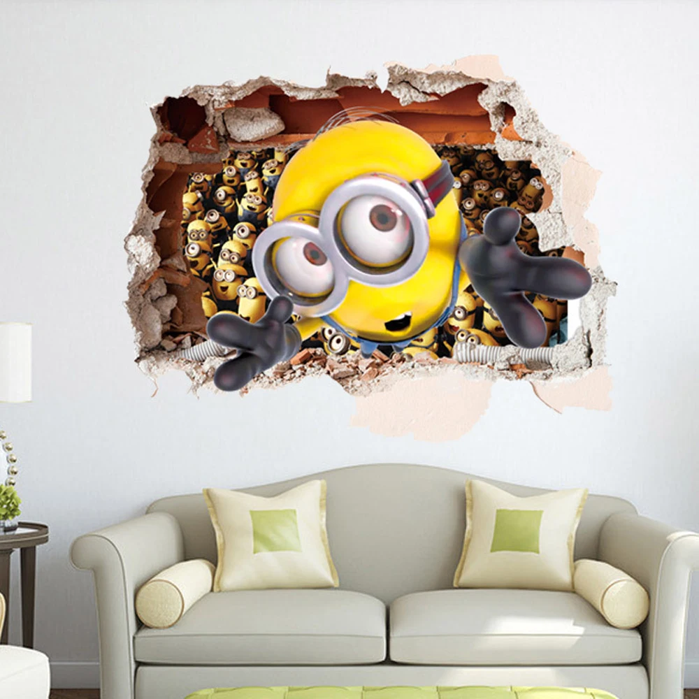 Compare Prices On Wall Stickers Home Minions Online Shopping Buy