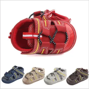 

Best Quality Summer Baby Shoes First Walkers Antislip For Infants Boy Girls Crib Shoes