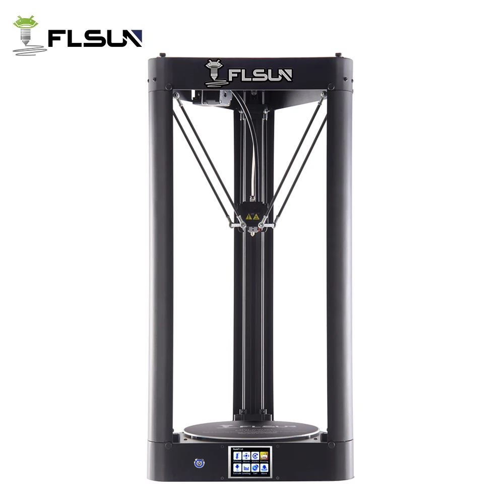 cheap Flsun QQ High speed 3d Printer Metal Frame Large Size Pre assembly Auto level Hot Bed Touch Screen Wifi SD Card Filament