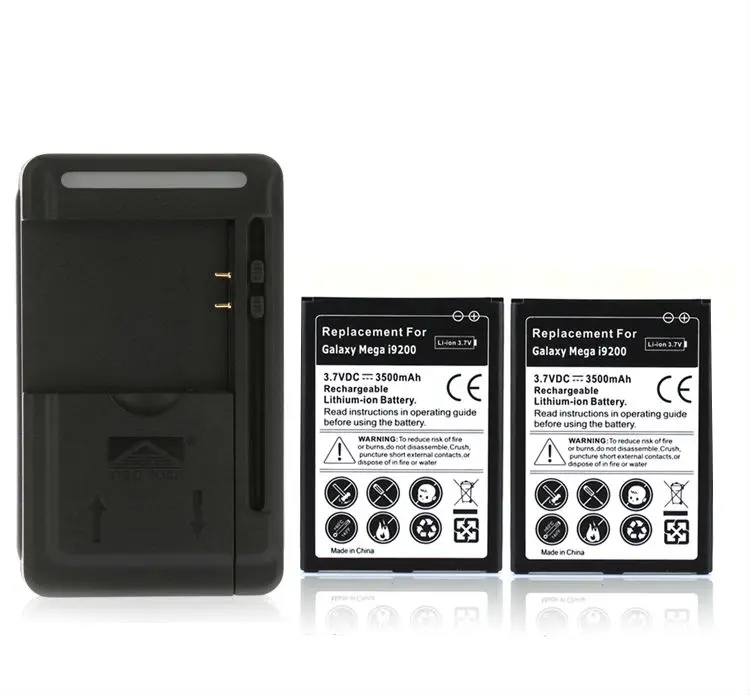 High Quality Cell Phone batteries 2x 3.7V 3500mAh