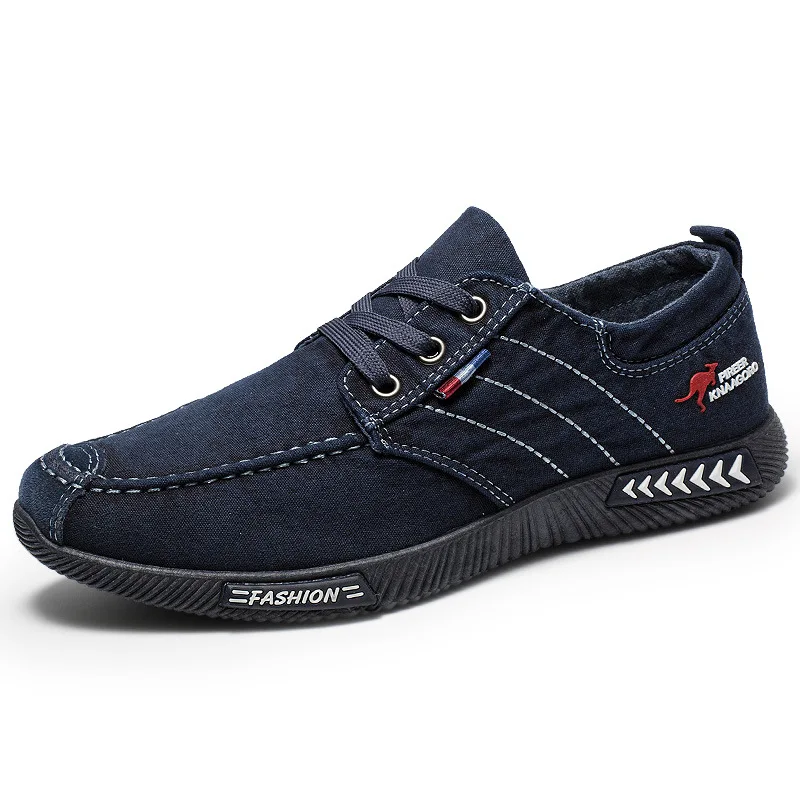 summer Shoes Men Trainers Denim sneakers Casual Shoes Men Sneakers Summer Lace-Up Male Breathable Shoes Black Tenis Masculino