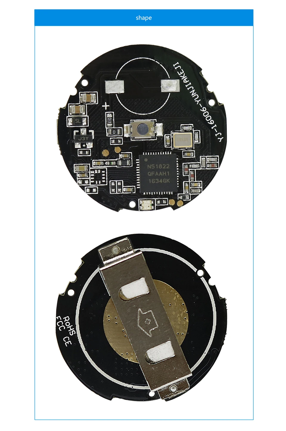 Дешевая цена 3 оси Датчик акселерометра nRF51822 чипсет