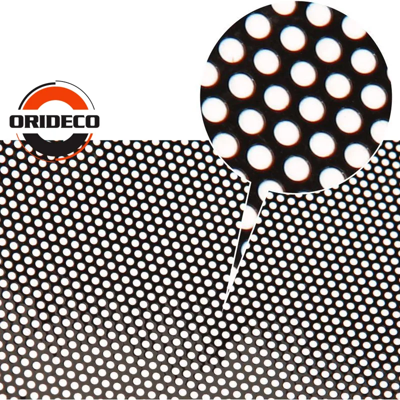 One Way Vision Fly Eye Tint Perforated Mesh Film 4