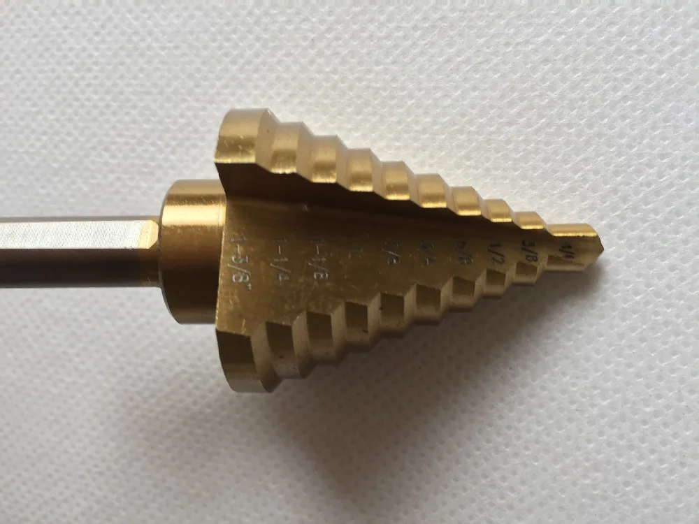 1 1 2 step drill bit