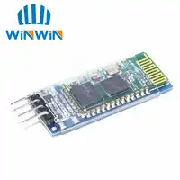 H34 20 teile/los 4pin hc-06 HC06 Bluetooth übertragung modul einschließlich basis platte/gürtel ermöglichen und ausgang/radio serielle /maschine