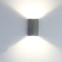 Современный простой светодиодный водонепроницаемый двор вилла открытый настенные светильники