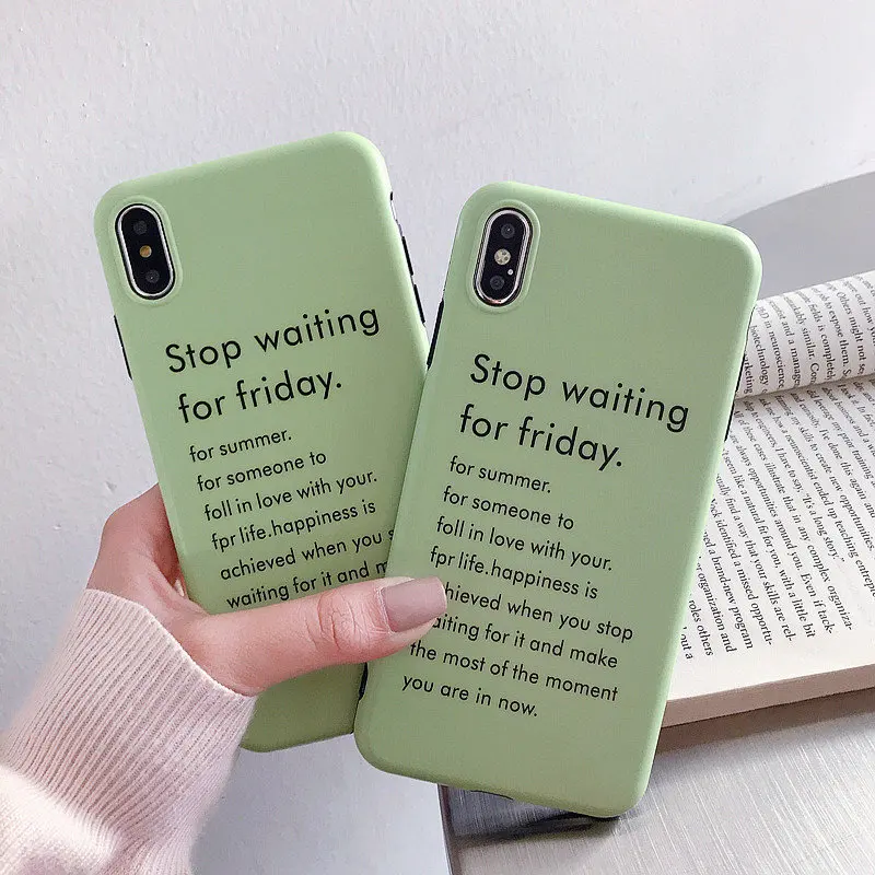 

Smile Lady Love Letter Pot Phone Case For iPhone XR XS Max X Case Soft IMD Silicone Back Cover For Etui iPhone 6 6S 7 8 Plus