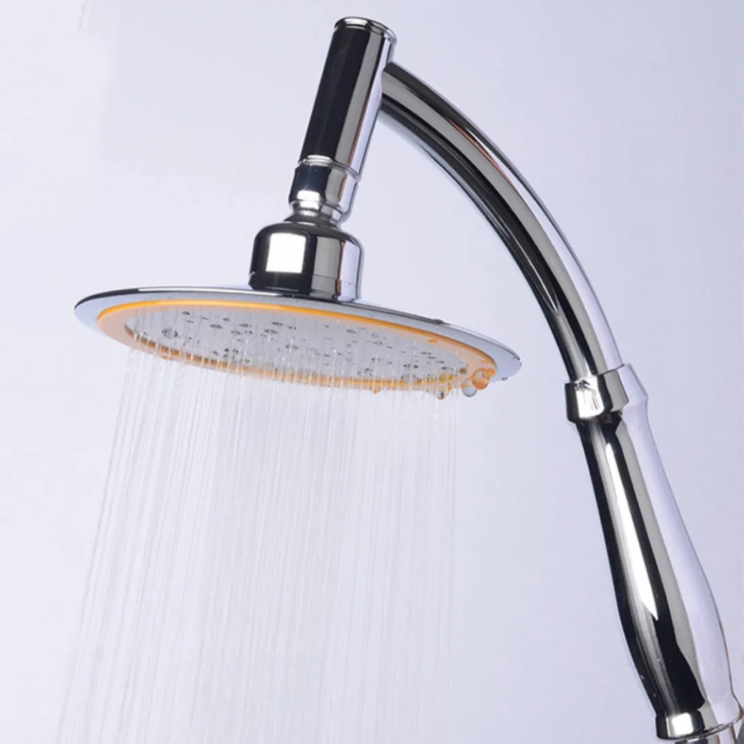 High Pressure Bathroom Rain Shower Head Electroplate Bath Spray Nozzle Rainfall Shower Sprayer Bathroom Hardware Mayitr