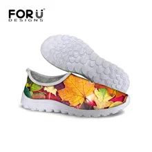 Новое поступление модные женские летние пляжные туфли с объемным рисунком клинового листа туфли без застежки с сеточкой женские туфли на плоской подошве