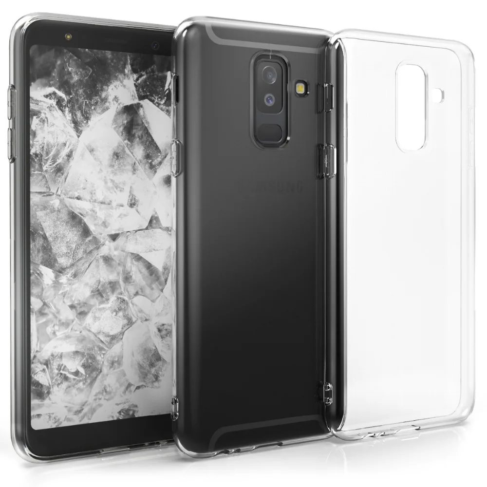 For Samsung A6 Plus A6+ Ultra Thin 0.3MM Soft Clear TPU Case Shockproof Back Shell Crystal Silicone |