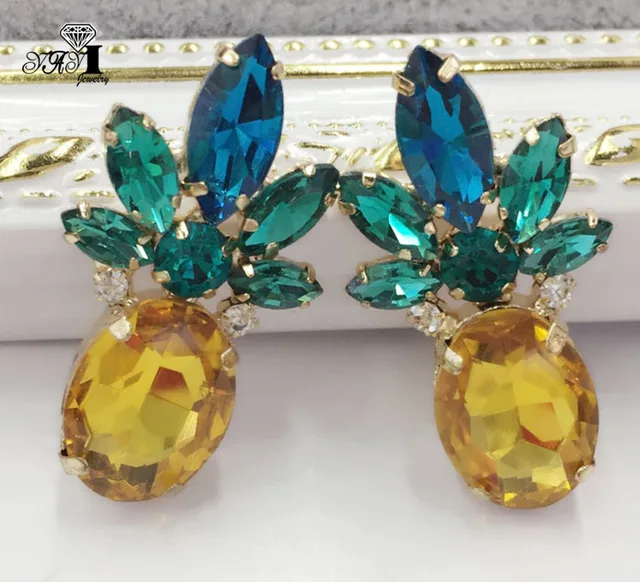Best Offers YaYi Jewelry New Yellow Glass Rhinestone Dangle Crystal Earring Women's Fashion Ancient Silver Color Gem Earrings Gift 1475 Best Offers YaYi Jewelry New Yellow Glass Rhinestone Dangle Crystal Earring Women's Fashion Ancient Silver Color Gem Earrings Gift 1475