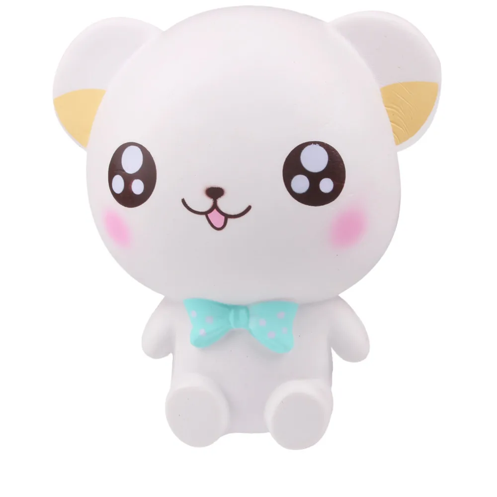 Игрушки для отдыха skuishy животные мягкие Мультяшные большие глаза медведь