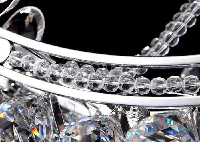 Лучшая цена LED K9 Кристалл Люстры кристалл светильник Висячие люстры де cristal е