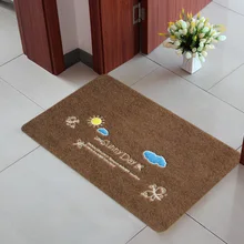 Мода 50 см X 80 см домашний декоративный Придверный коврик молитвенный абсорбирующий "Солнечный день" коврик для ванной гостиной спальни Противоскользящий ковер