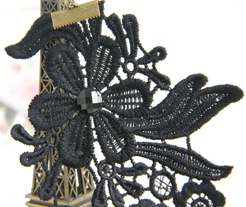 YiYaoFa Летний Пляжный ножной браслет винтажный черный кружевной ножной браслет для женщин аксессуары готические ювелирные изделия женские вечерние украшения для ног LA-28