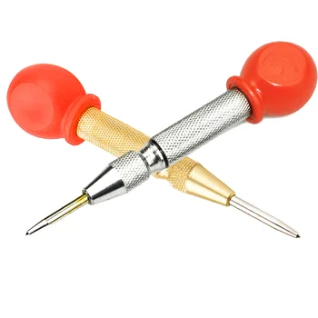 

130mm Automatic Center Pin Punch Spring Loaded Marking Starting Holes Tool Wood Press Dent Marker Woodwork Drill Tool