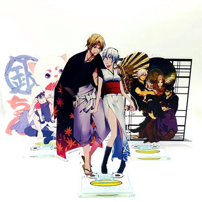 

GINTAMA Q Version Acrylic Stand Cute Figure Model High Quality Transparent Collection Charm Souvenir Jewelry Fans Birthday Gift