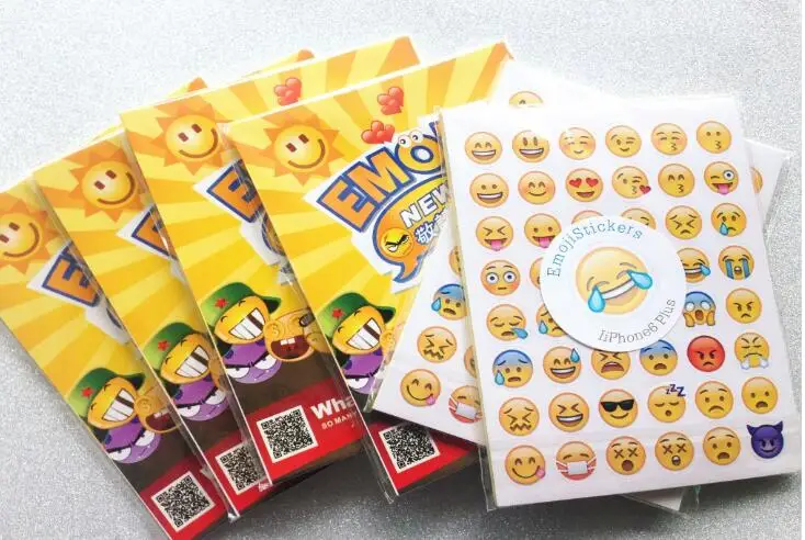 保障できる 絵文字 シール ステッカー スマイルフェイス 48ピース 2枚 Iphone Coop Parkrun Org Uk