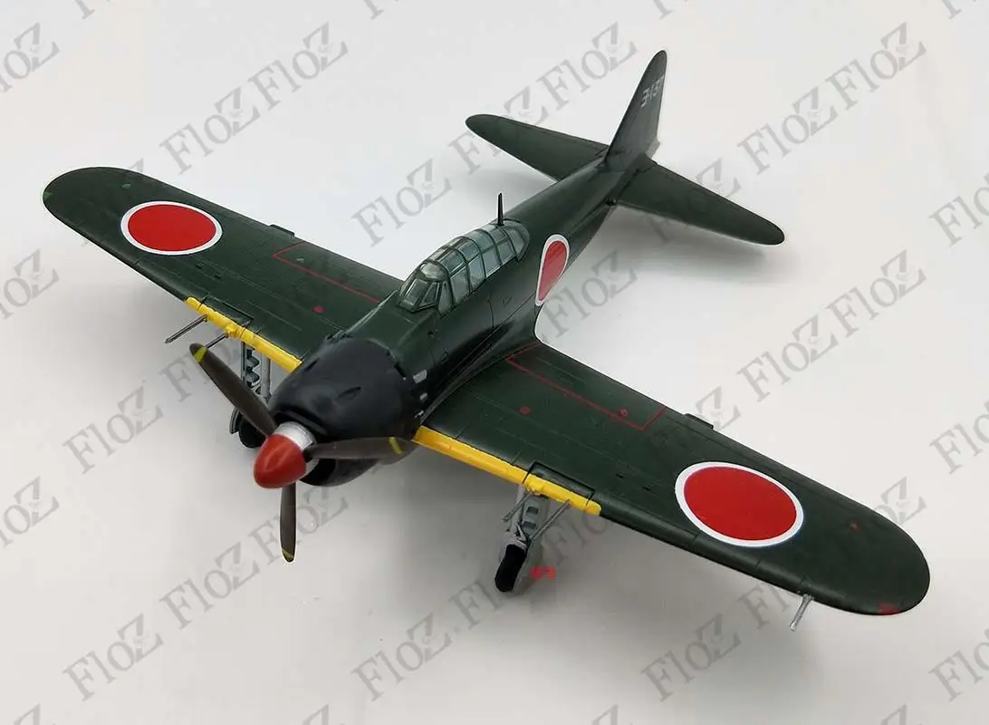 WWII A6M Тип Zero Yokosuka военно морское крыло 1945 1/72 готовый самолет легкая модель| |