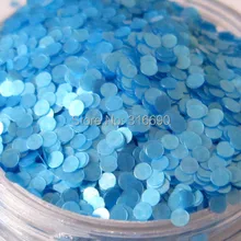 1 мм синие матовые точки устойчив к растворителям блеск, дизайн ногтей, для изготовления лака