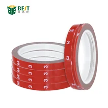 Двухсторонняя клейкая лента термостойкая Высокая адгезия прозрачная акриловая лента сенсорный ЖК-экран ремонтная наклейка для сотового телефона