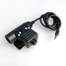 U94 радиотелефон с гарнитурой PTT военный адаптер для z-тактический для сотового телефона iPhone 3,5 мм-каталические свечи зажигания