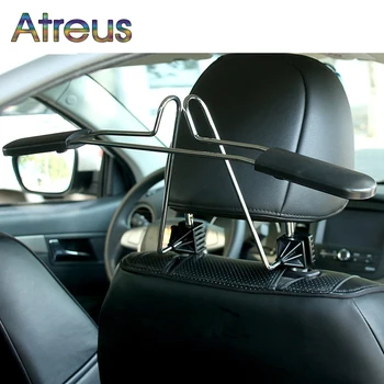 

Atreus Car rear seat headrest stainless steel hanger for Renault Chevrolet cruze Opel astra h Nissan Juke Peugeot 307 308 407