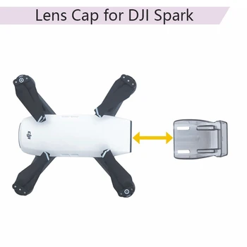

Camera Guard Lens Cap for DJI Spark Drone Front 3D Sensor System Dust-proof Anti-Shake Gimbal Guard Spark Drone Spare Parts