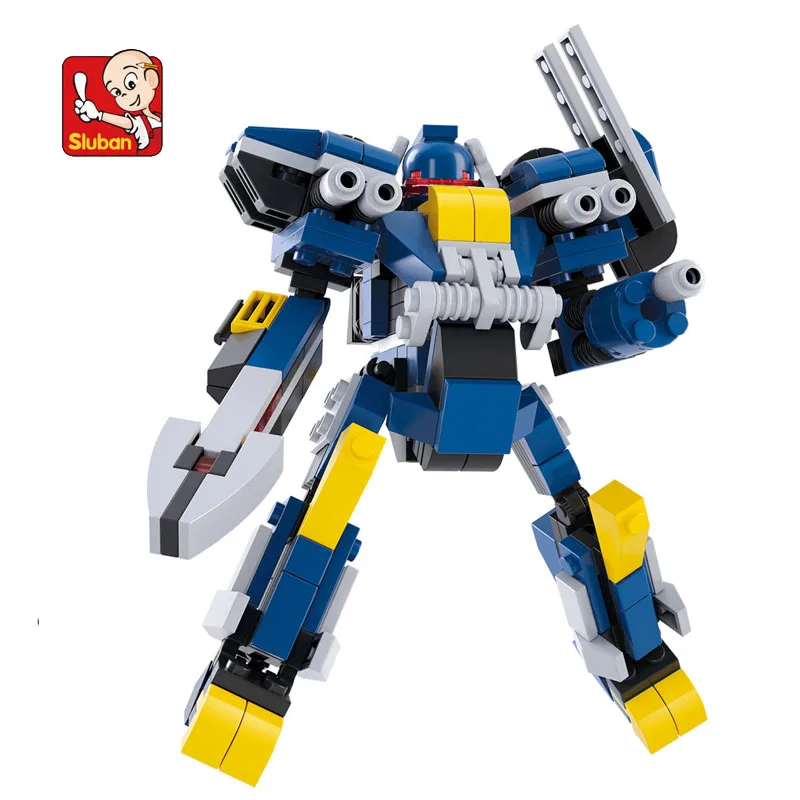 

Sluban Model Toy Compatible B0387 277pcs Action Figure Model Building Kits Toys Hobbies gundam Building Model Blocks