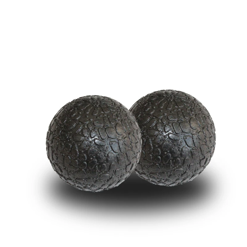 Description Picture 2 of item1pcs 10cm High Density EPP Massage Ball Lightweight Black Fitness Training Lacrosse Ball Body Yoga Sport Exercise Black Hard Big