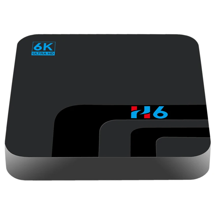 

H6 Smart Tv Box Bt Android 8.1 Allwinner Quad Core 64Bits 2G+16G Media Player 6K Ultra Hd Tv Set-Top Box Eu Plug