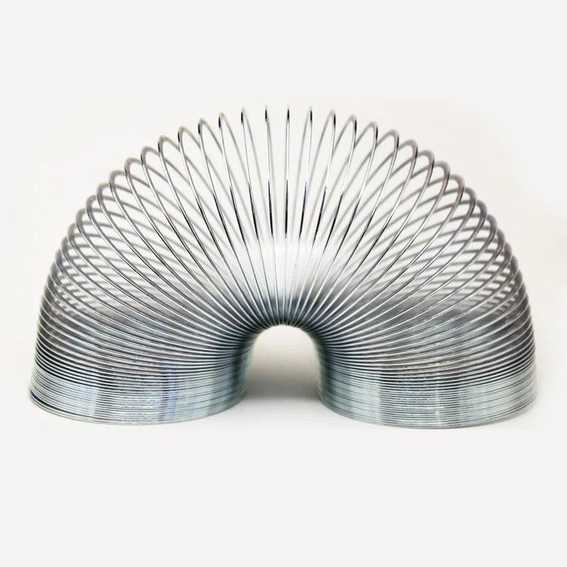 

Funny Gadgets Diameter 6.5cm Classic Stress-Relieve Copper Magic Slinky Metal Rainbow Spring Magic Tricks 1pcs Toy kids Gift