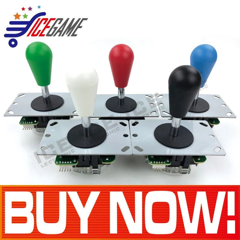 ICEGAME стиль Sanwa аркадный джойстик с овальный шар Топ 4/8 способ работы игровой автомат джойстик