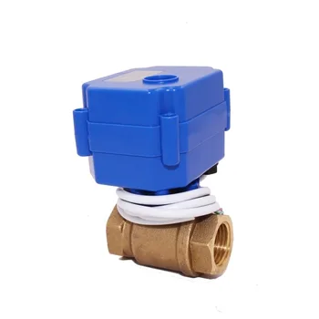 

CWX-60P 6nm brass electric water flow control ball valve for irrigation system
