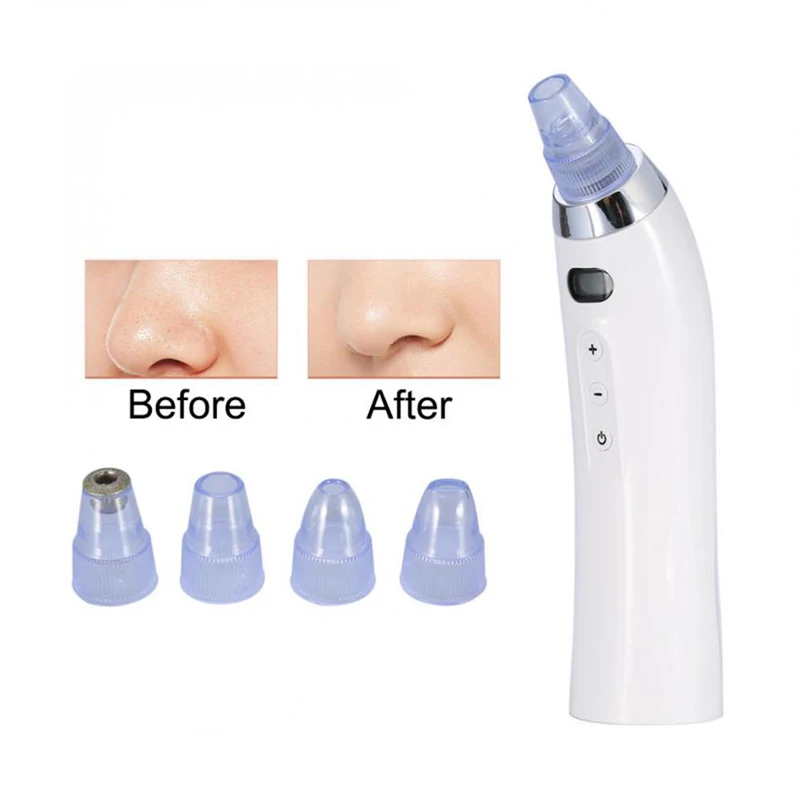 Skin Care Pore Vacuum Blackhead Remover Acne Pimple Removal Vacuum Suction Tool Face Clean