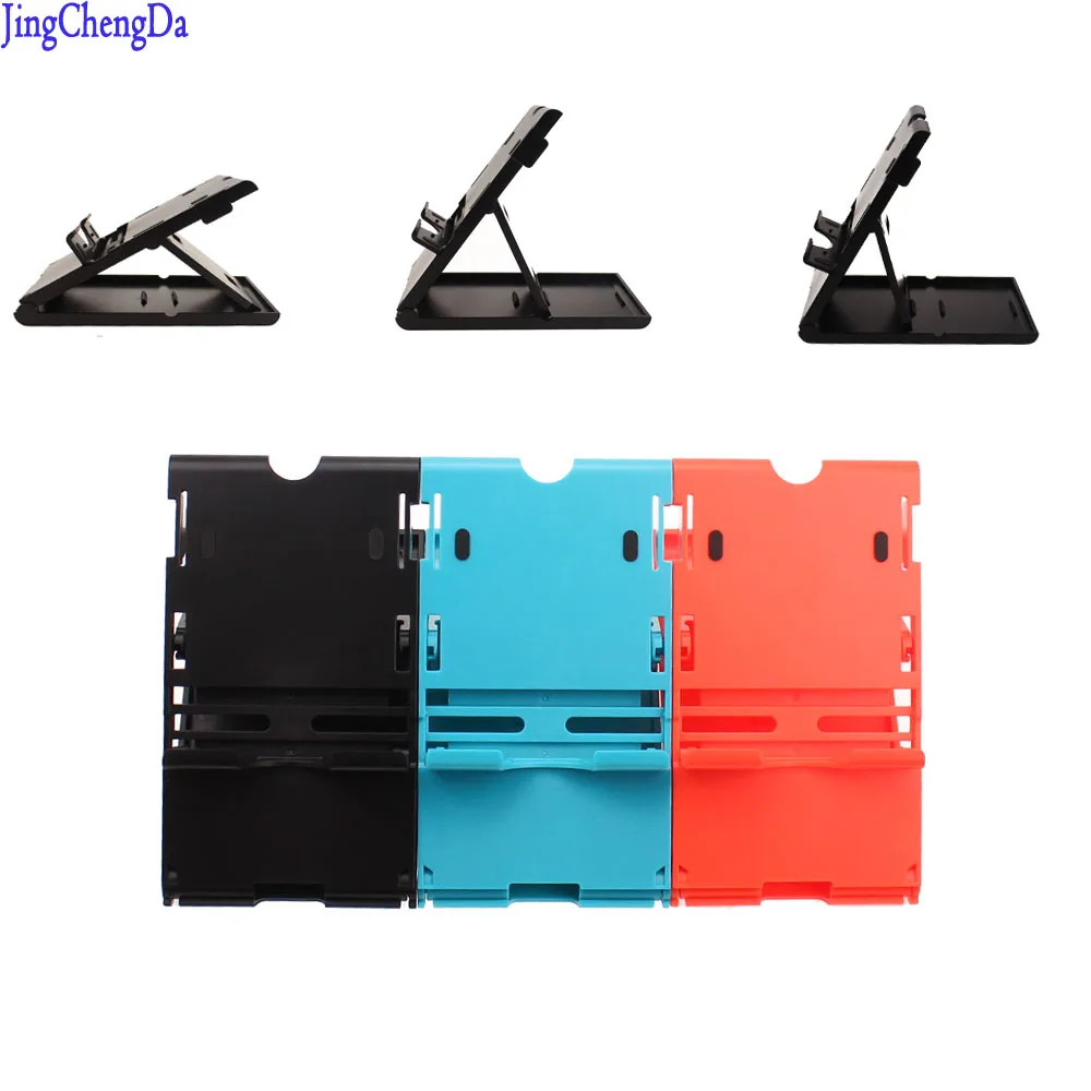 5PCS Gaming Consoles Stand Adjustable angle gamepad Host rack For Nintendo switch video game Support base Host bracket