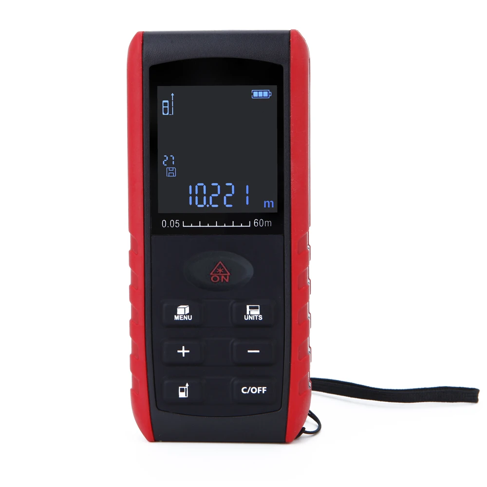 

Laser Distance Measure 40m 60m 80m 100m Mini Handheld Digital Rangefinder Measurer Tape Diastimeter with LCD backlight 20%OFF