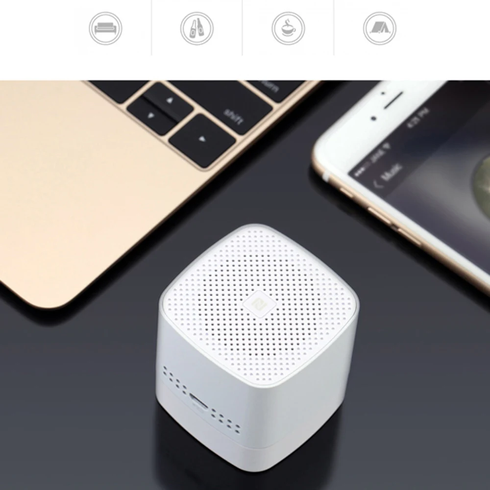 Dodocool мини bluetooth колонка Портативная Беспроводная аккумулятор 1800 мАч длительное