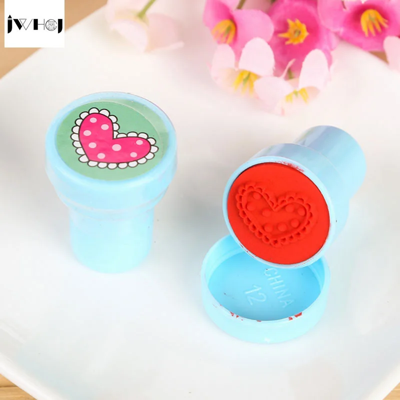 JWHCJ-Flowers-Stamp-children-diy-Handmade-Scrapbook-Photo-Album-students-Stamps-Diary-Decor-Forniture-teacher-seal (3)